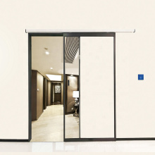without belt design entrance interior magnetic automatic glass sliding door